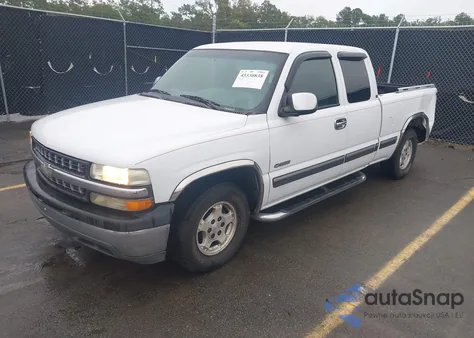 2000 Chevrolet Silverado 1500 Ls from USA, damaged, VIN 2GCEC19T5Y1405514